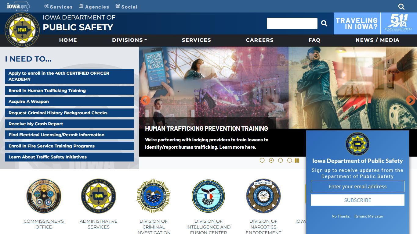 Iowa Department of Public Safety | Iowa Department of Public Safety